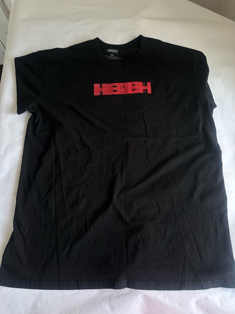 HEREH 2024 IU World Tour Concert Men's Black T-Shirt Size XXL